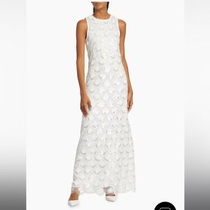 NWT Rotate Birger Christensen Sequin Maxi Dress Sz 32  (XS or 0)